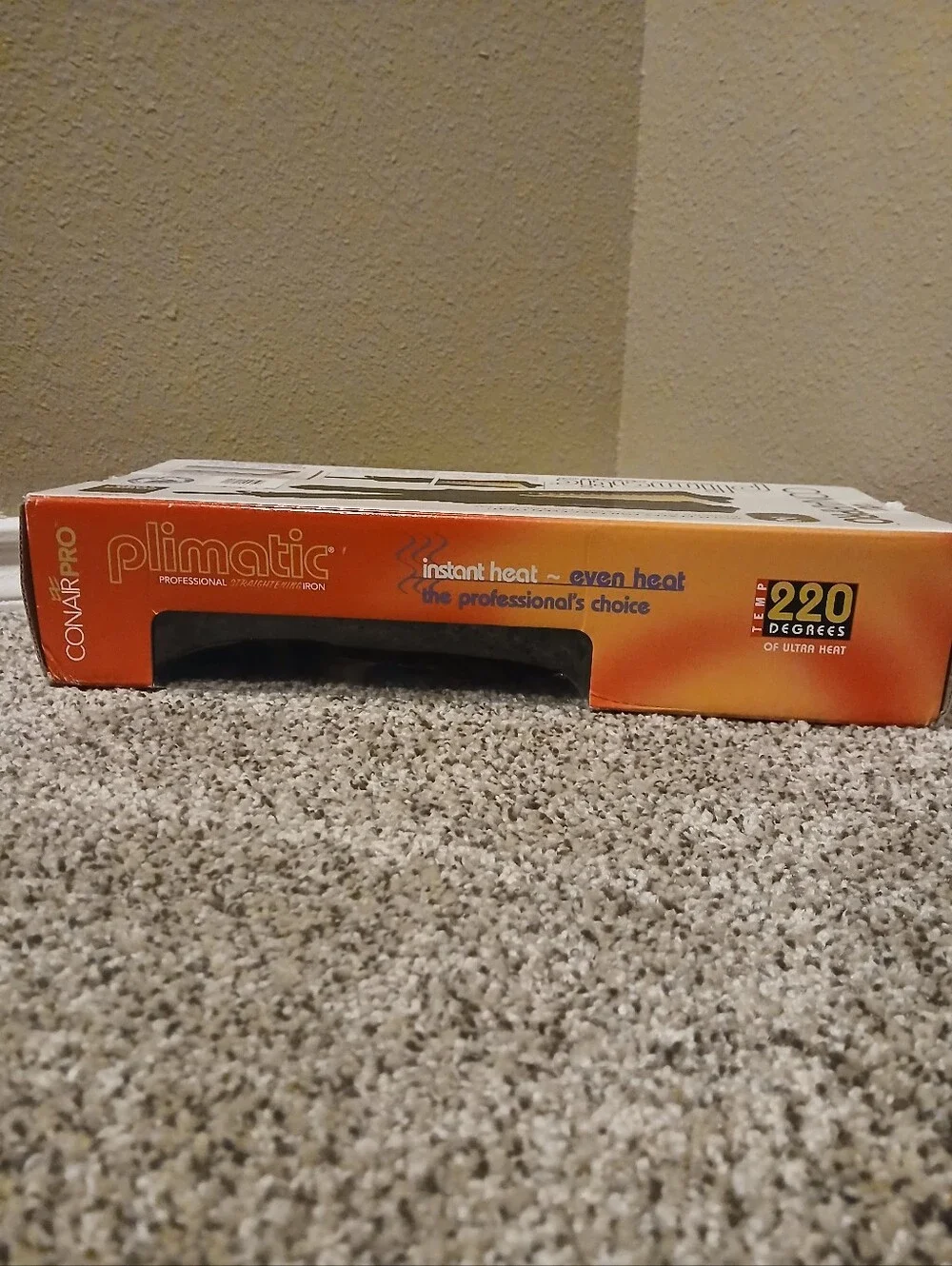 🖤ConairPro Plimatic Professional Hair Iron - Black and Gold